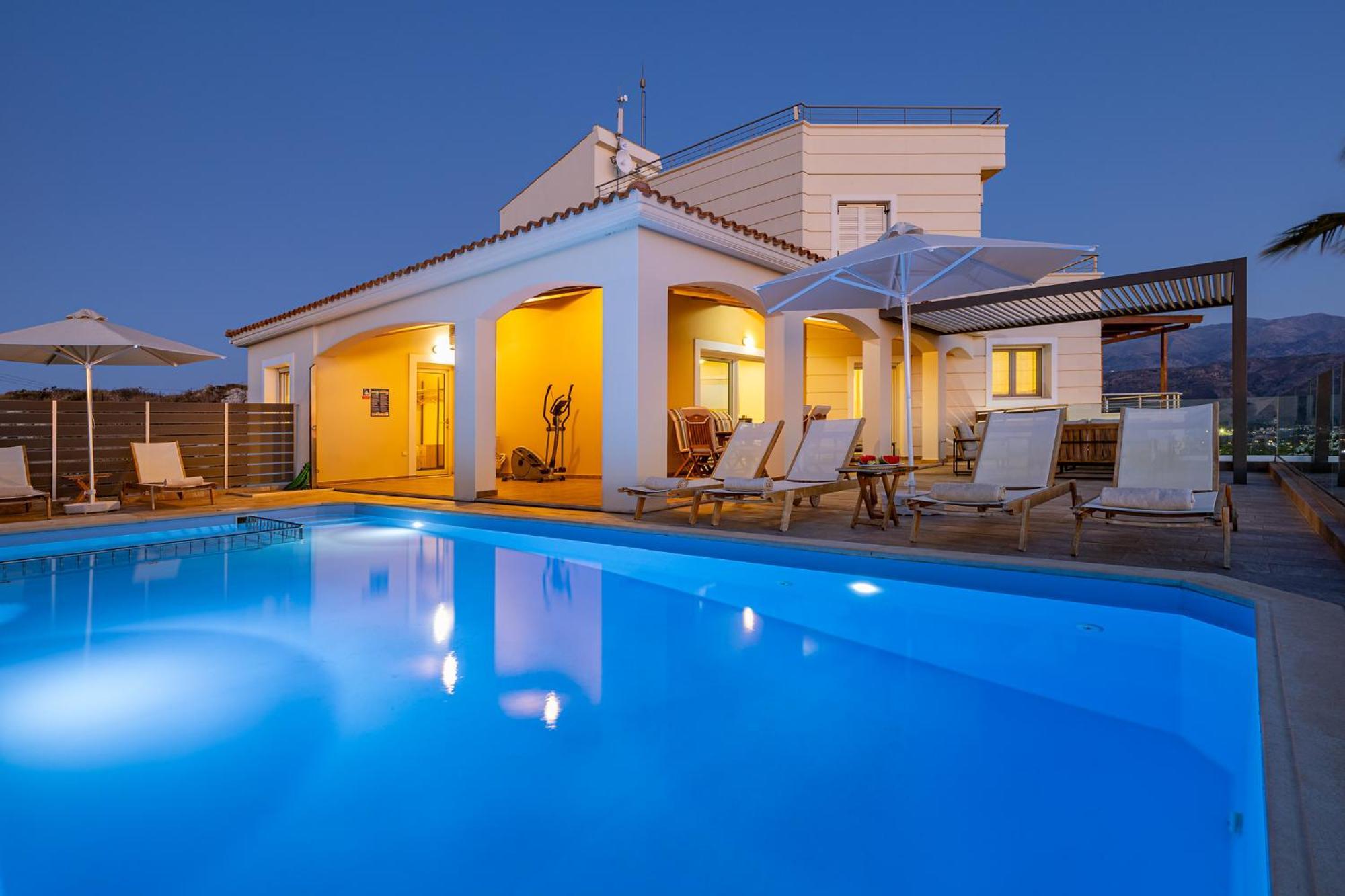 Karmilos Hill Villa Ханя Екстериор снимка