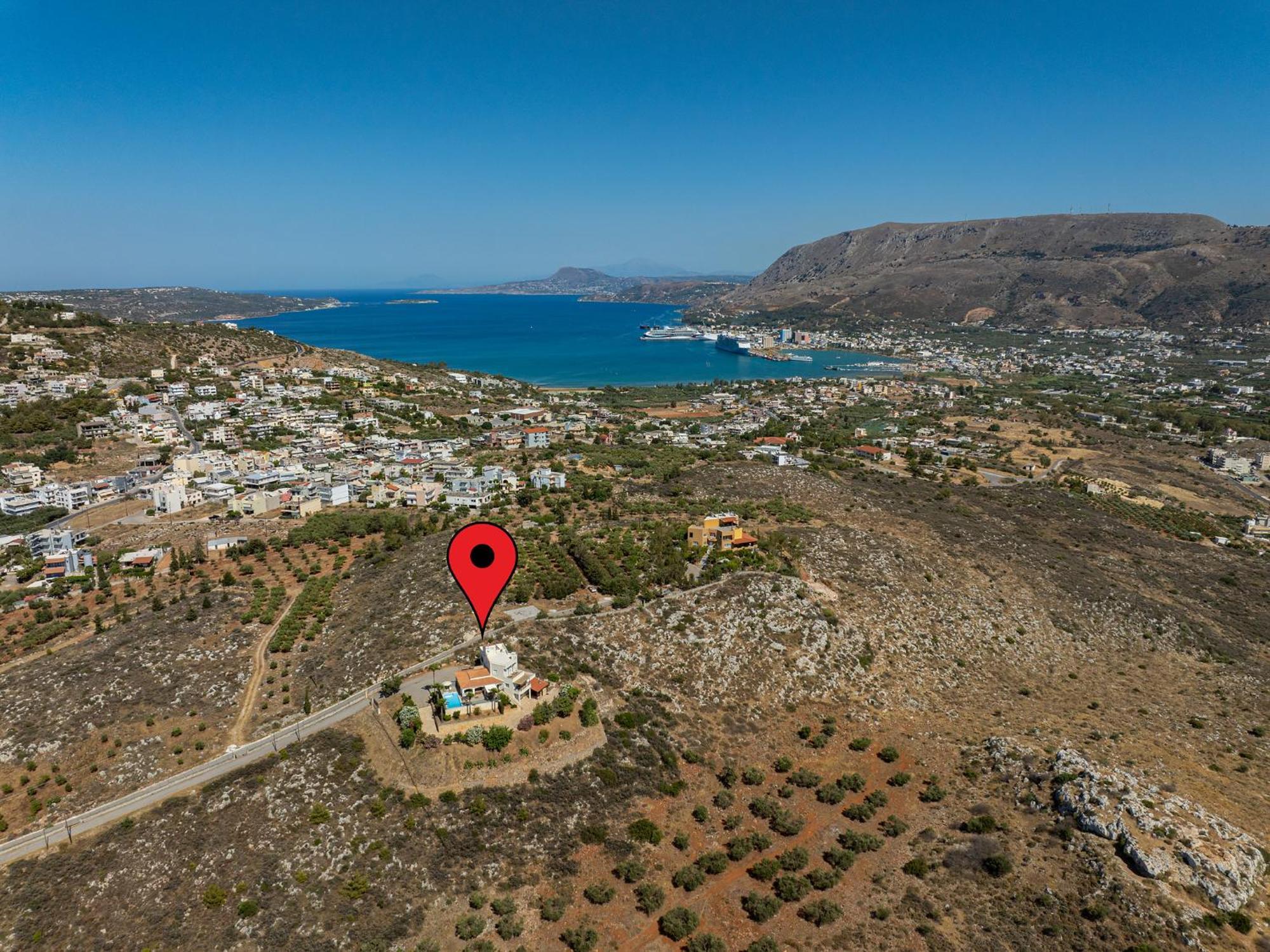 Karmilos Hill Villa Ханя Екстериор снимка