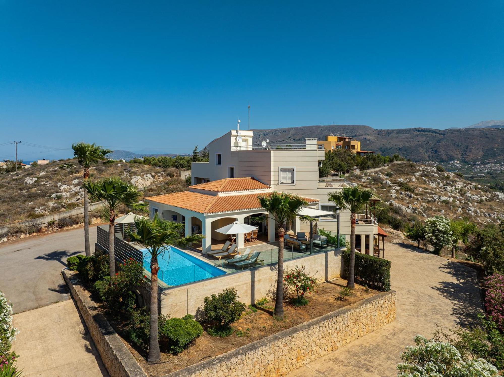 Karmilos Hill Villa Ханя Екстериор снимка