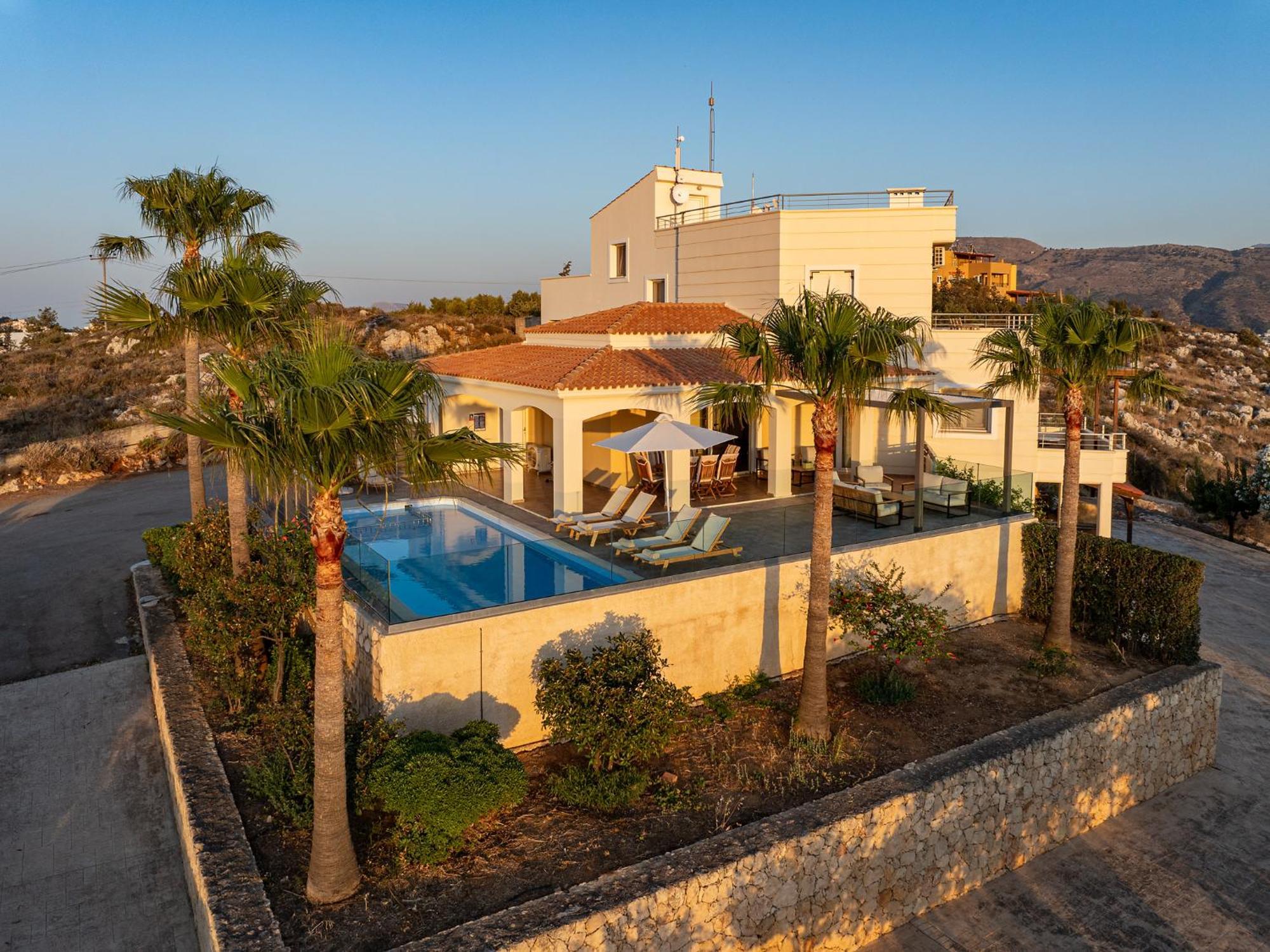 Karmilos Hill Villa Ханя Екстериор снимка
