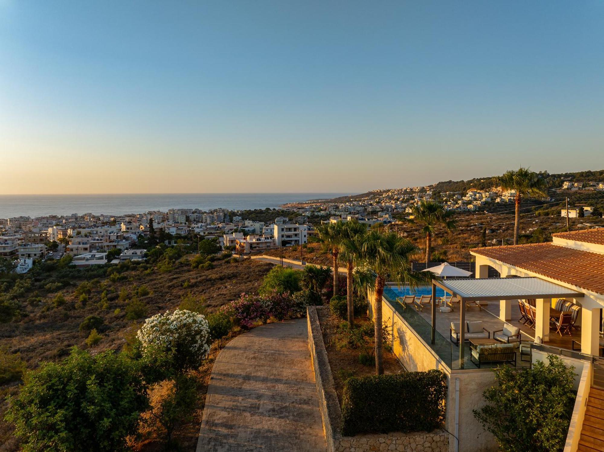 Karmilos Hill Villa Ханя Екстериор снимка