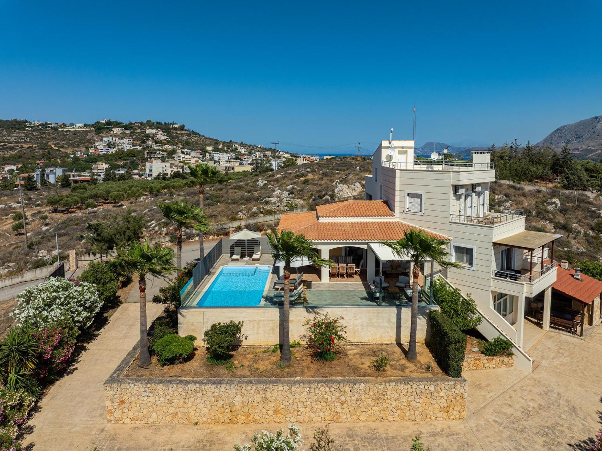 Karmilos Hill Villa Ханя Екстериор снимка